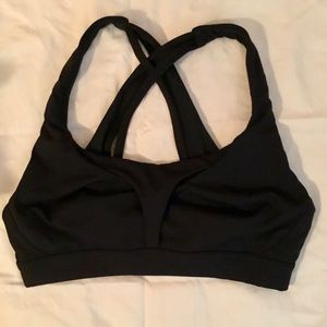 Lululemon Black Sports Bra - 8